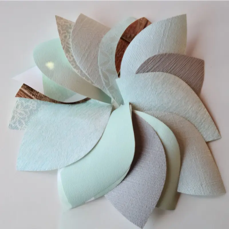 Groene bladermix met mintgroene kleurtinten